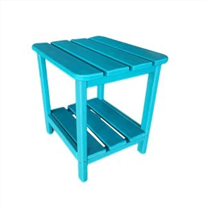 Mesas auxiliares de plástico HDPE
